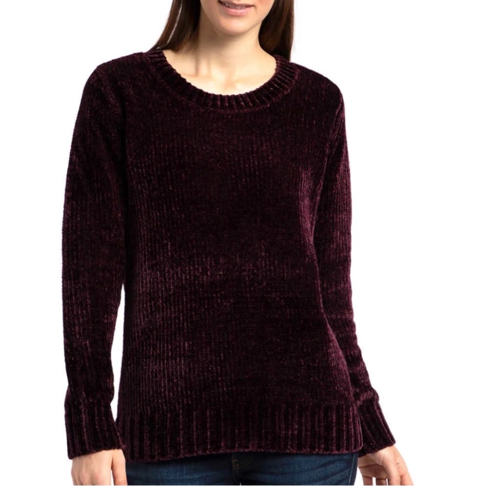 Orvis Ladies' Chenille Pullover Sweater, Plum